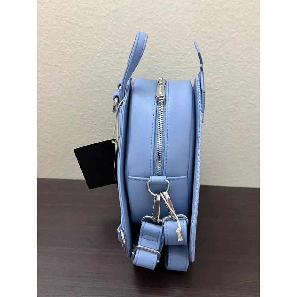 Loungefly Disney Winnie The Pooh Eeyore Tonal Corduroy Convertible Mini Backpack